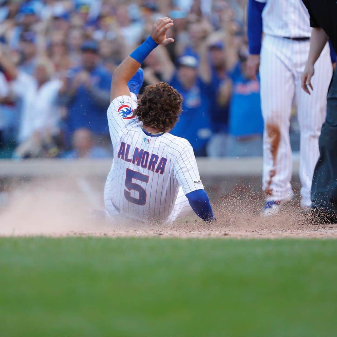 シカゴ・カブスさんのインスタグラム写真 - (シカゴ・カブスInstagram)「Cubs WIN! #EverybodyIn」9月3日 6時27分 - cubs