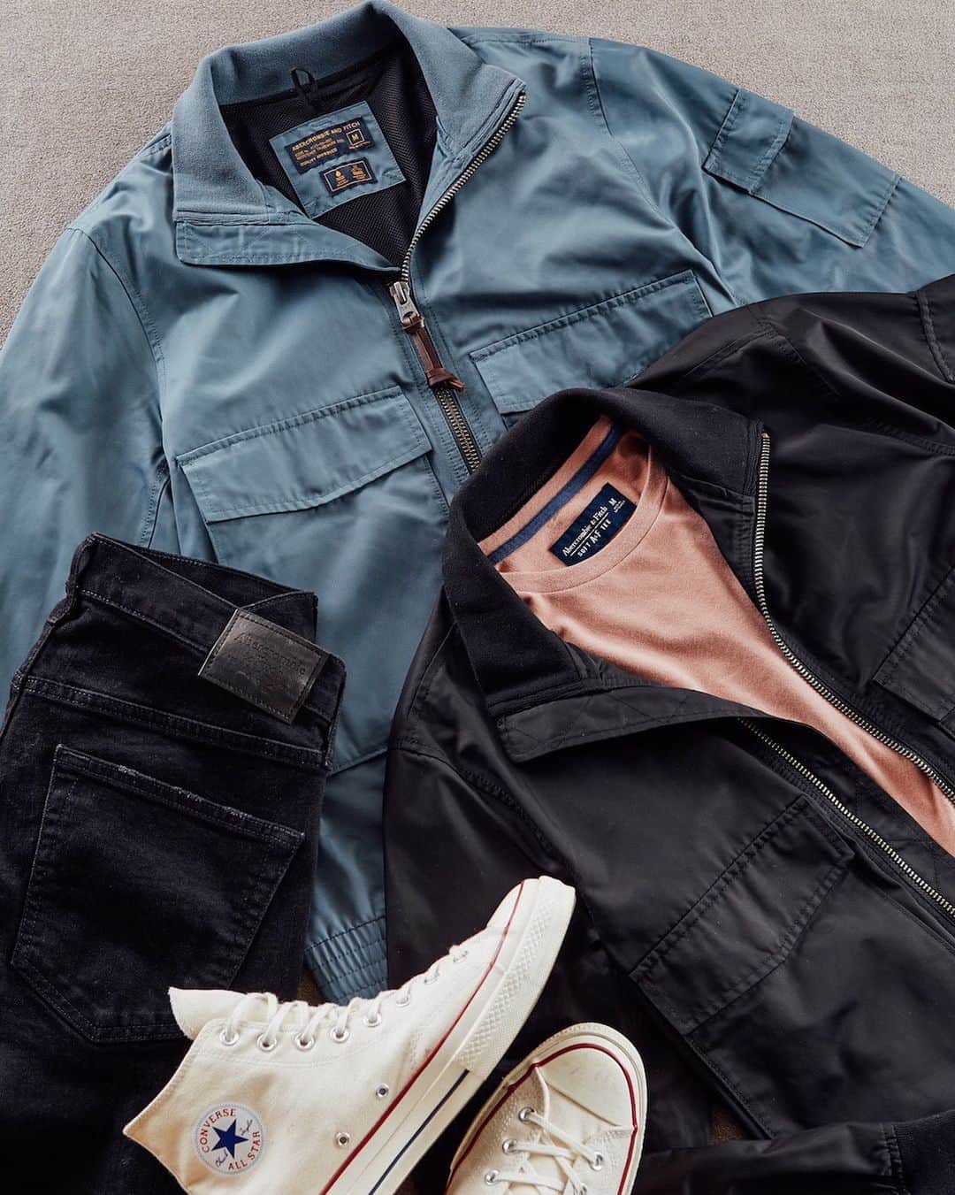 Abercrombie & Fitchさんのインスタグラム写真 - (Abercrombie & FitchInstagram)「All-new bomber jackets are the ultimate wingman. #abercrombiemens」9月3日 7時43分 - abercrombie