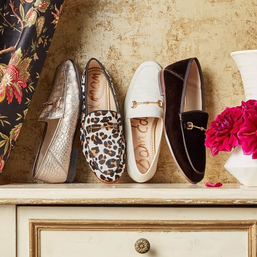 サムエデルマンのインスタグラム：「In love with loafers」