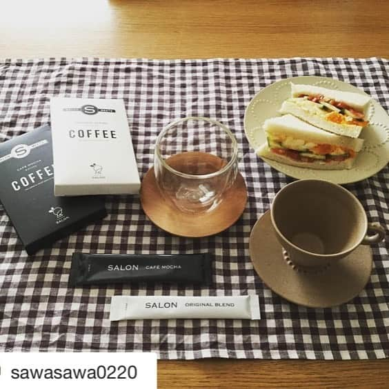 INIC coffeeさんのインスタグラム写真 - (INIC coffeeInstagram)「@repost @sawasawa0220 早速、、、迷ってます。  お供は卵サンド🥚 う〜ん、悩む。。。 #お家ご飯 #卵サンド  #salon#salonadametrope #iniccoffee  #ボダム  #ミナペルホネン」9月3日 8時57分 - iniccoffee