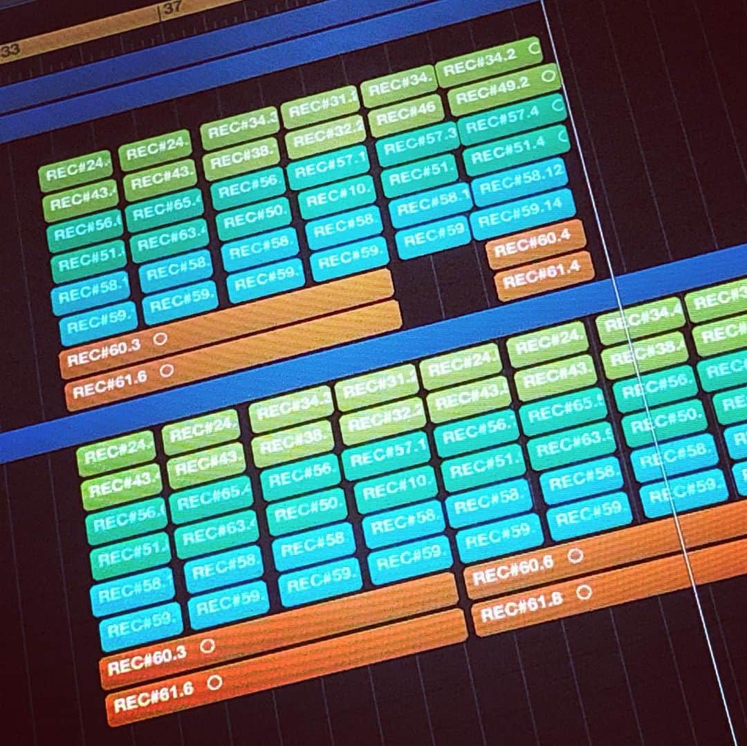 のインスタグラム：「あるCMの録音でした。 音楽がとても素敵で、コーラスRec.が楽しい〜♪ 公開になったらまたお知らせします。」