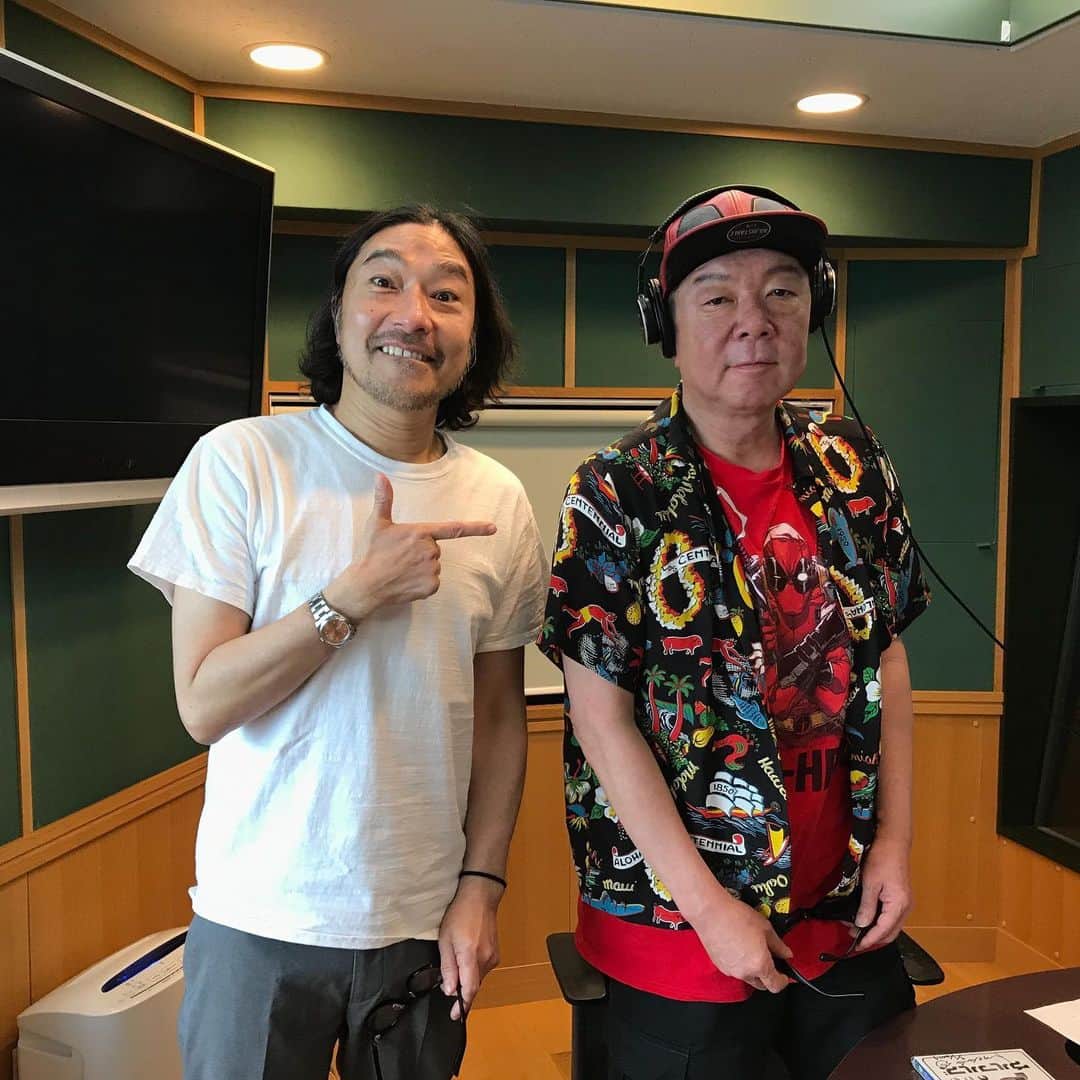 トータス松本さんのインスタグラム写真 トータス松本instagram 古田新太さんがラジオに来てくださったよ けむりの軍団 メスフェス どっちも 楽しそう みたいぞ松本 9月3日 12時18分 Tortoise Matsumoto Official
