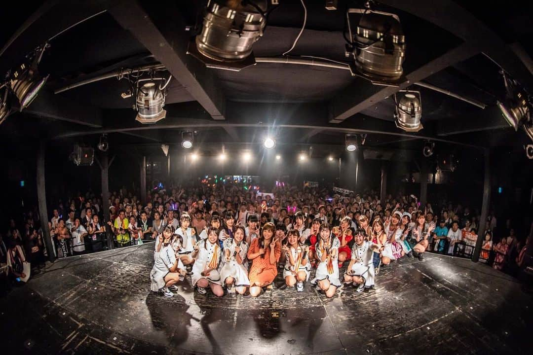 渡邊ちこのインスタグラム：「notall 5th Anniversary「ノタFES 2019」  Thank you for the wonderful summer＆memories!」