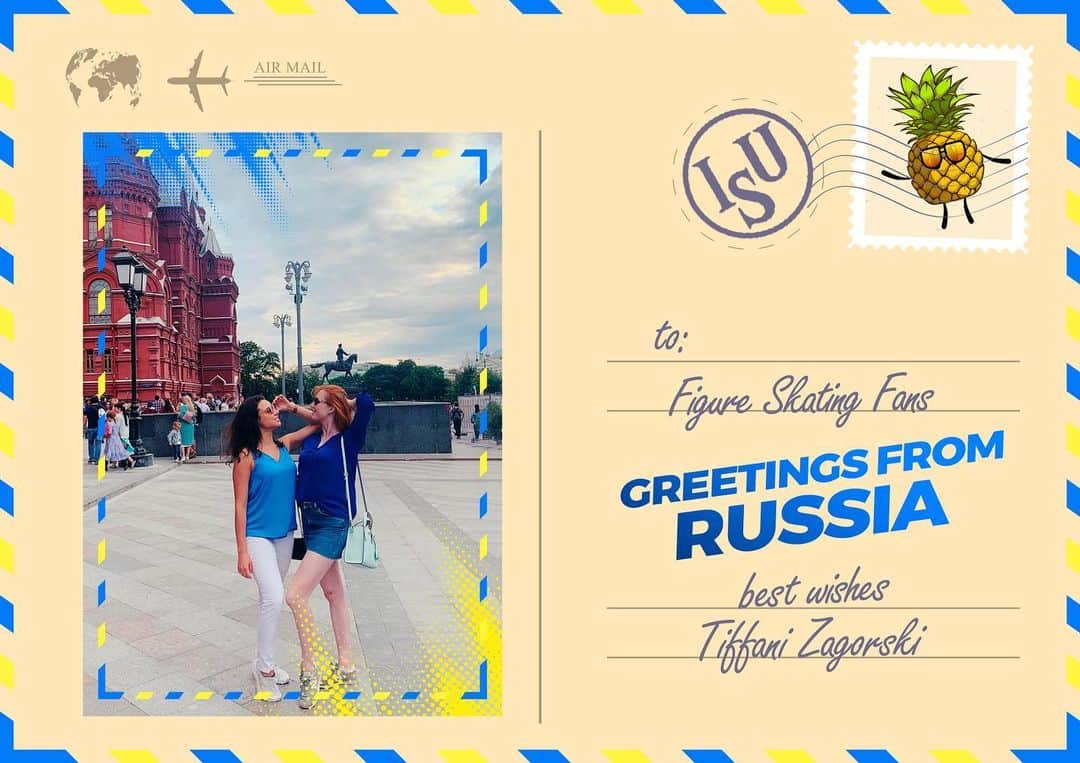 ISUグランプリシリーズさんのインスタグラム写真 - (ISUグランプリシリーズInstagram)「📫 Check your mailboxes and see where some of your favorites skaters headed off this summer. 👍 for summer strolls around Moscow.  We wrap up our #SkatingSummer by thanking all the skaters and #FigureSkating fans that took part of our campaign.」9月3日 22時11分 - isufigureskating_x