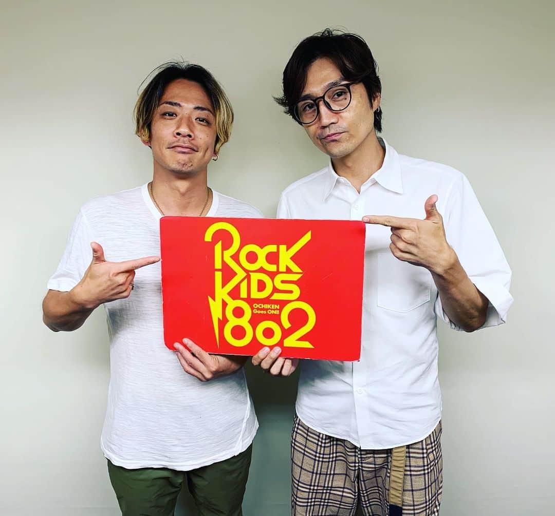 Nothing’s Carved In Stoneさんのインスタグラム写真 - (Nothing’s Carved In StoneInstagram)「FM802"ROCK KIDS 802 -OCHIKEN Goes ON!!-"ありがとうございました！﻿ ﻿ #nothingscarvedinstone #ナッシングス #ncis #silversunrecords #byyourside #blowitup」9月3日 23時02分 - nothingscarvedinstone