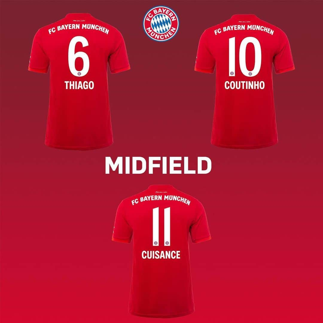 バイエルン・ミュンヘンさんのインスタグラム写真 - (バイエルン・ミュンヘンInstagram)「Our complete 2019/2020 squad! 😍 #FCBayern #MiaSanMia . @manuelneuer @svenulreichoffiziell @chrisfruechtl @thorben_hoffmann @n.suele @benpavard21 @javi8martinez @jeromeboateng @lucashernandez21 @da_27 @jok_32 @lukas__mai @thiago6 @phil.coutinho @michaelcuisance @leon_goretzka @alphonsodaviess @corentintolisso @_rl9 @ivanperisic444 @f.arp10 @sergegnabry @esmuellert @king_coman」9月3日 23時24分 - fcbayern