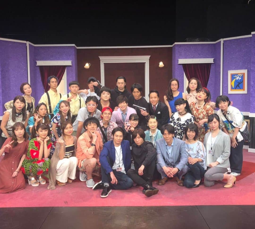 相馬有紀実のインスタグラム：「‪#200億の電波 無事に終演しました！‬ ‪見に来てくださった方々、応援してくださった方々、スタッフのみなさま、共演者のみんな、ありがとうございました！‬ ‪がらっぱちのフロアディレクター鍋島いちかでいれて楽しかった(^ ^)‬」