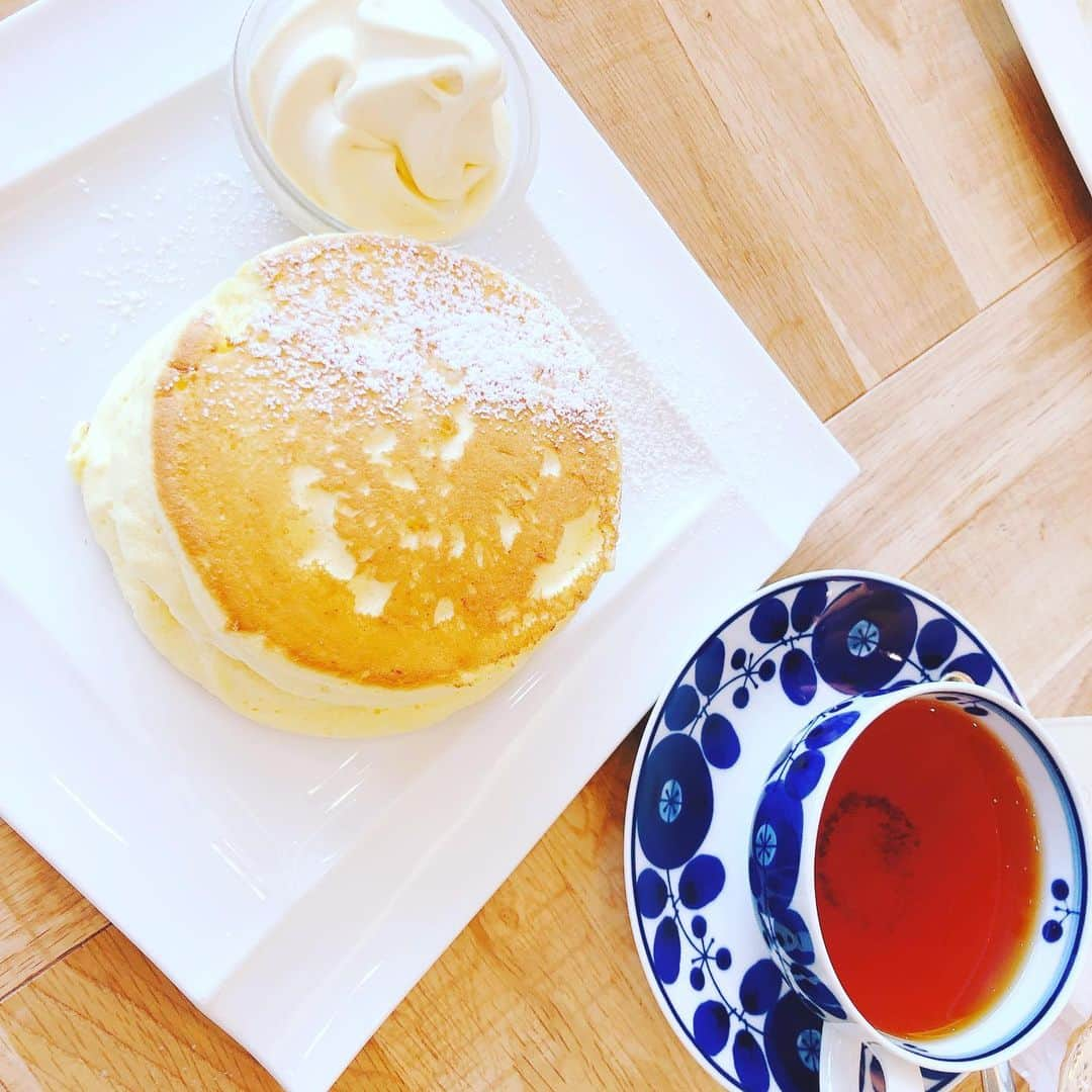 篠谷菜留のインスタグラム：「🥞 . . 美味しかったなぁ〜😋❤️」