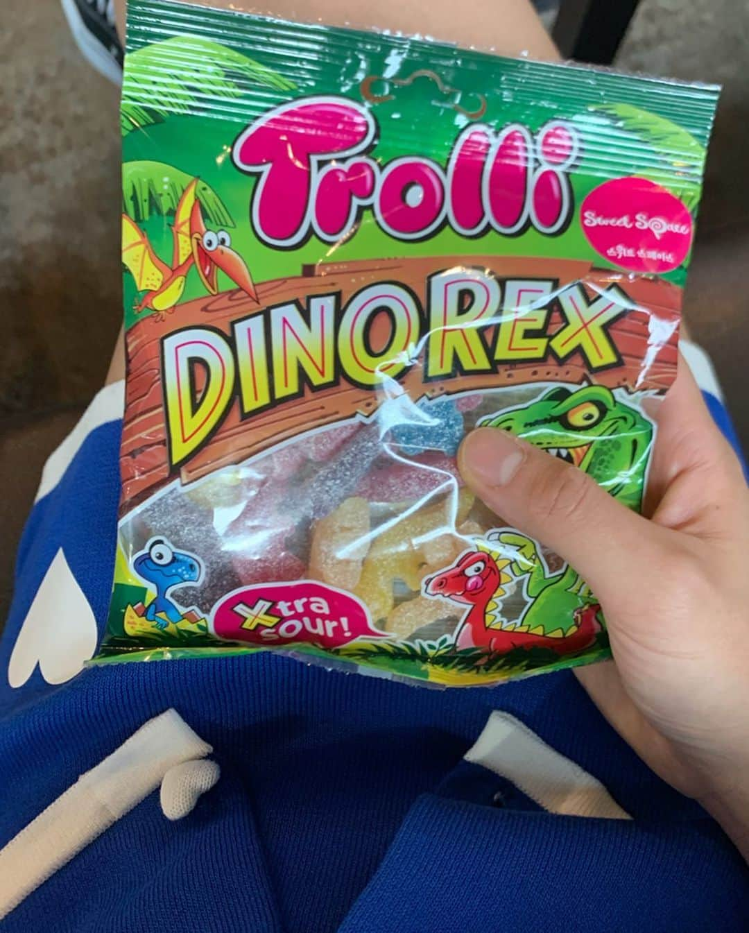 キム・ボヒョンさんのインスタグラム写真 - (キム・ボヒョンInstagram)「#Trolli #DINOREX #Xtrasour #JMT 🙉🦖🦕」9月3日 17時24分 - bohyungkim