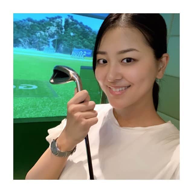 長沢美月さんのインスタグラム写真 - (長沢美月Instagram)「とてつもなく久しぶり🏌️‍♀️ 少ししか練習出来なかったけど、 とりあえず当たったよ🤣笑 #golf #ゴルフ #ブログ更新しました」9月3日 18時03分 - _mizuki_0212