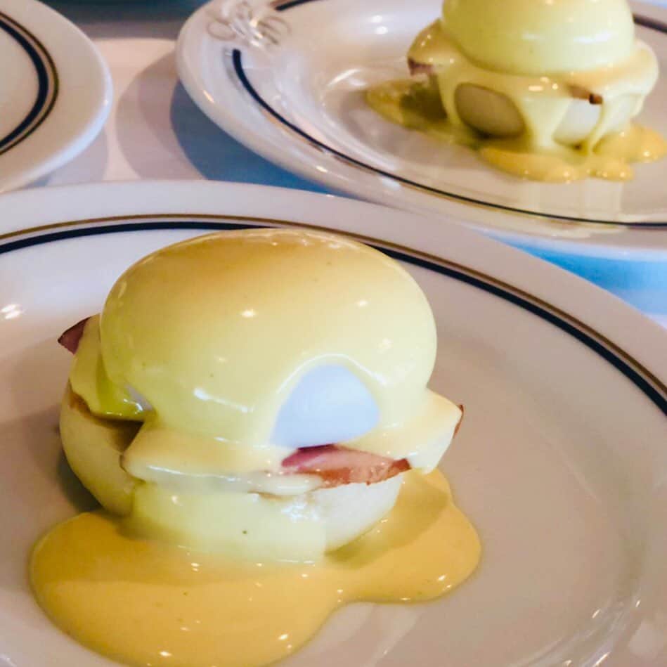 【公式】ホテルニューグランドさんのインスタグラム写真 - (【公式】ホテルニューグランドInstagram)「とろりとした黄身、濃厚なソースが食慾をそそる「エッグベネディクト」。 今月より土日祝日限定で、タワー館5階「ル・ノルマンディ」の朝食ブッフェに仲間入りします!! #ホテルニューグランド #横浜 #朝食 #モーニング #エッグベネディクト #NY #イギリス#卵料理 #イングリッシュマフィン #朝ごはん #ブッフェ #フレンチトースト #オムレツ #ポーチドエッグ #ハム #横浜グルメ #美味しいお店 #グルメ好き #たまご #カフェご飯 #新メニュー #新登場 #旅行 #海外 #リゾート #おしゃれ #hotelnewgrand #yokohama #egg #new」9月3日 18時33分 - hotelnewgrand