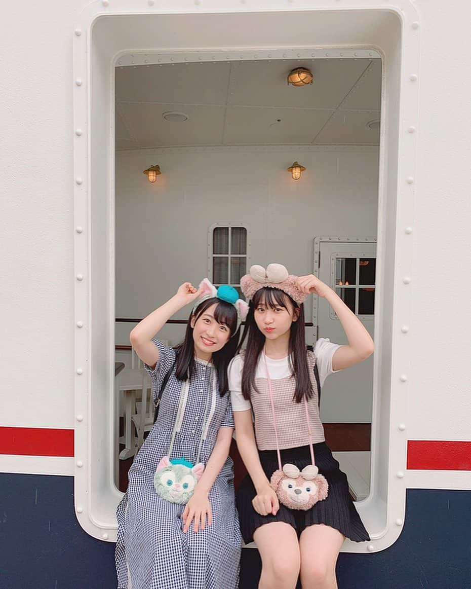 渡部愛加里さんのインスタグラム写真 - (渡部愛加里Instagram)「🚢 ﻿ ﻿ 2枚目は仲良しゆえるたん ☺︎﻿ 1年半前くらいからディズニー行きたいね〜って言ってたので念願でしたっ﻿ .﻿ .﻿ .﻿ ﻿ #disneysea」9月3日 19時24分 - akarin_1018