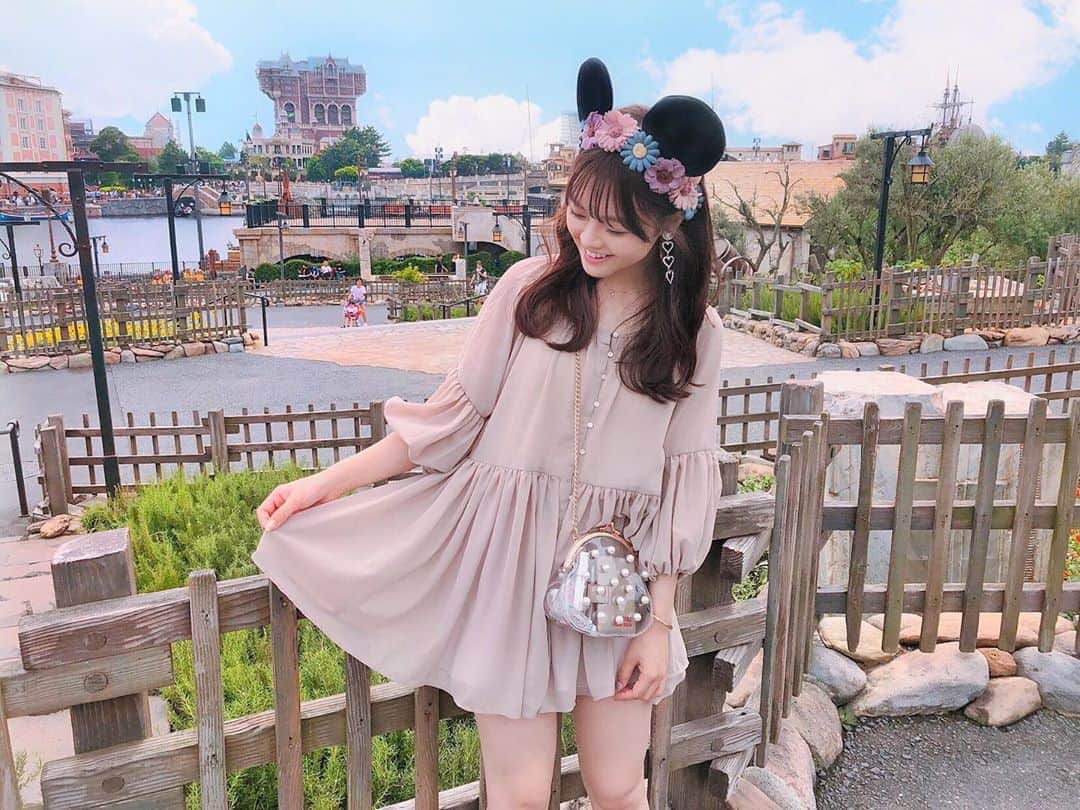 本村碧唯さんのインスタグラム写真 本村碧唯instagram ちょっと前の ディズニーコーデ 9月3日 時08分 Aoi0531 M