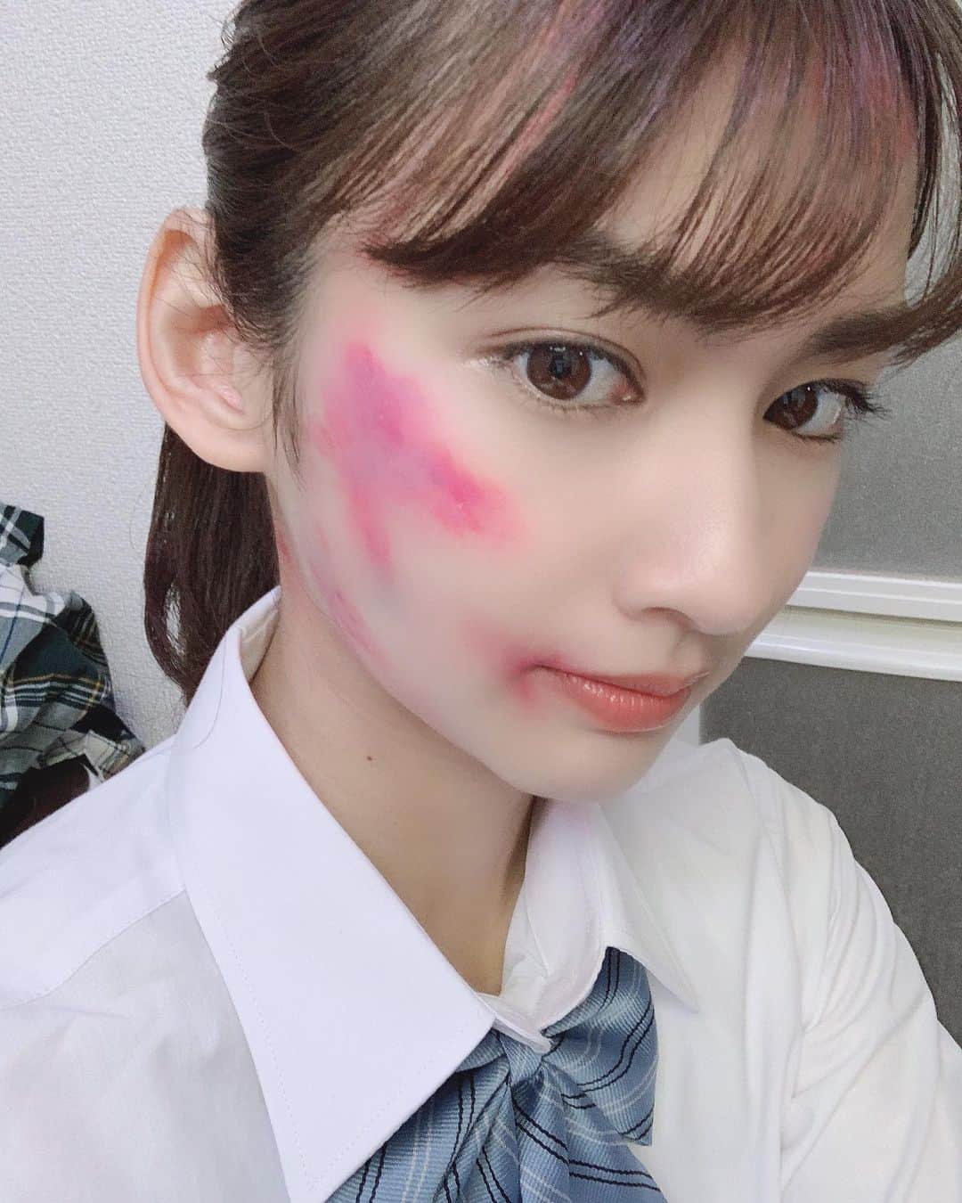 小泉遥さんのインスタグラム写真 - (小泉遥Instagram)「傷メイク👻👻」9月3日 20時13分 - koiharu_official