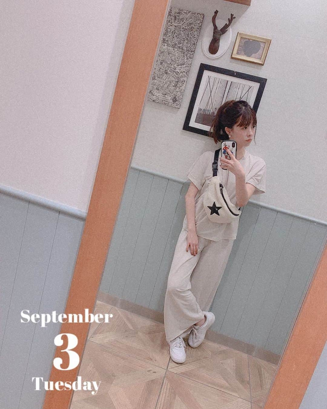 清水佐紀さんのインスタグラム写真 - (清水佐紀Instagram)「#coordinate . tops&pants... #bershka bag... #conversetokyo  shoes... #nike . #ラフコーデ」9月3日 21時58分 - saki___shimizu