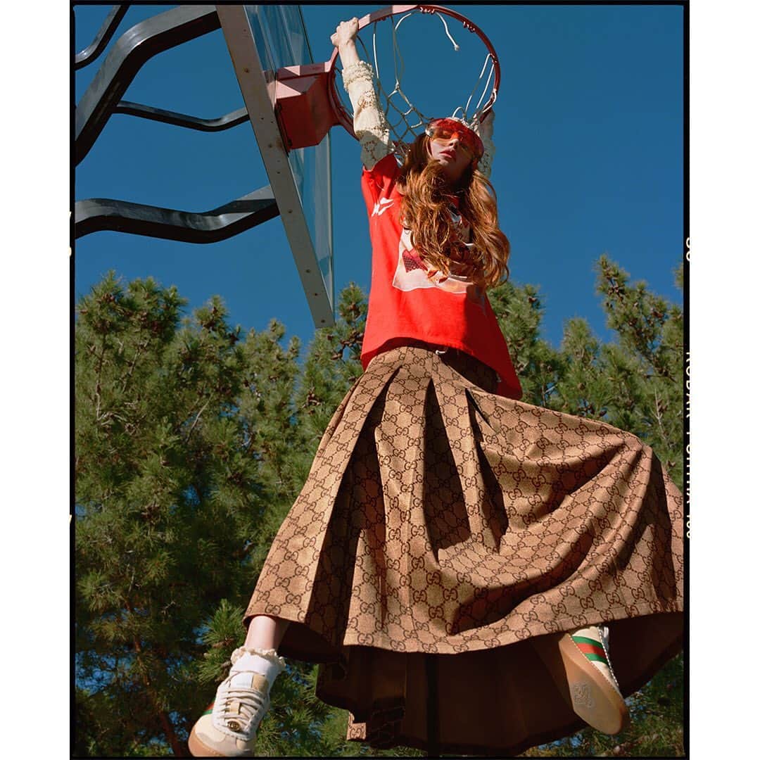 Faith Picozziさんのインスタグラム写真 - (Faith PicozziInstagram)「Last one! Gucci Basketball 6️⃣ 📸 @filip.milenkovic 🎨👗@faithpicozzicreative @filipandfaith Wearing @gucci @alessandro_michele 💥 #film #mediumformat #gucci #alessandromichele #ignasimonreal #fashion #style」9月4日 7時28分 - faithpicozzi