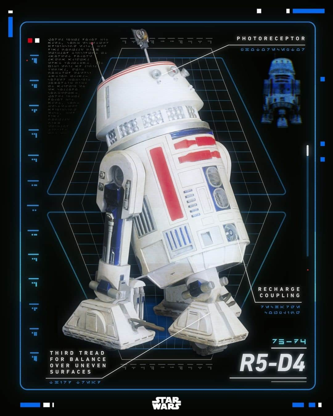 スター・ウォーズさんのインスタグラム写真 - (スター・ウォーズInstagram)「If it wasn’t for R5-D4’s bad motivator, R2-D2 would have never been sold to the Lars homestead, jump-starting Luke Skywalker’s adventure. Thanks, R5!」9月4日 0時00分 - starwars