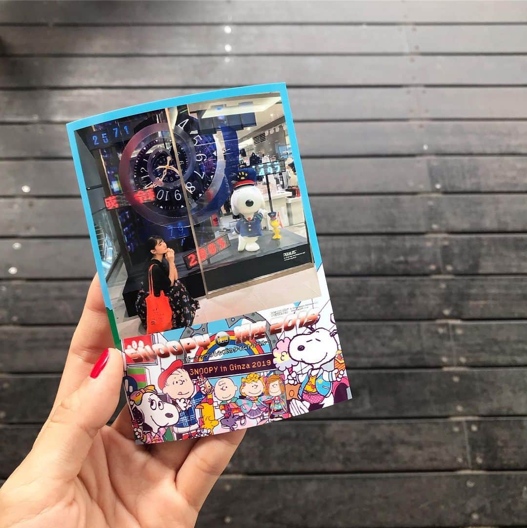 名和風歌さんのインスタグラム写真 - (名和風歌Instagram)「夏休みがおわるまえに思い出。。 ミュージアムの写真はまだまだあるのでまずは #スヌーピーin銀座2019 の写真を❤️ ㅤㅤㅤㅤㅤㅤㅤㅤㅤㅤㅤㅤㅤ #ふうかとぴーなっつ」9月4日 0時05分 - fuuka_nw