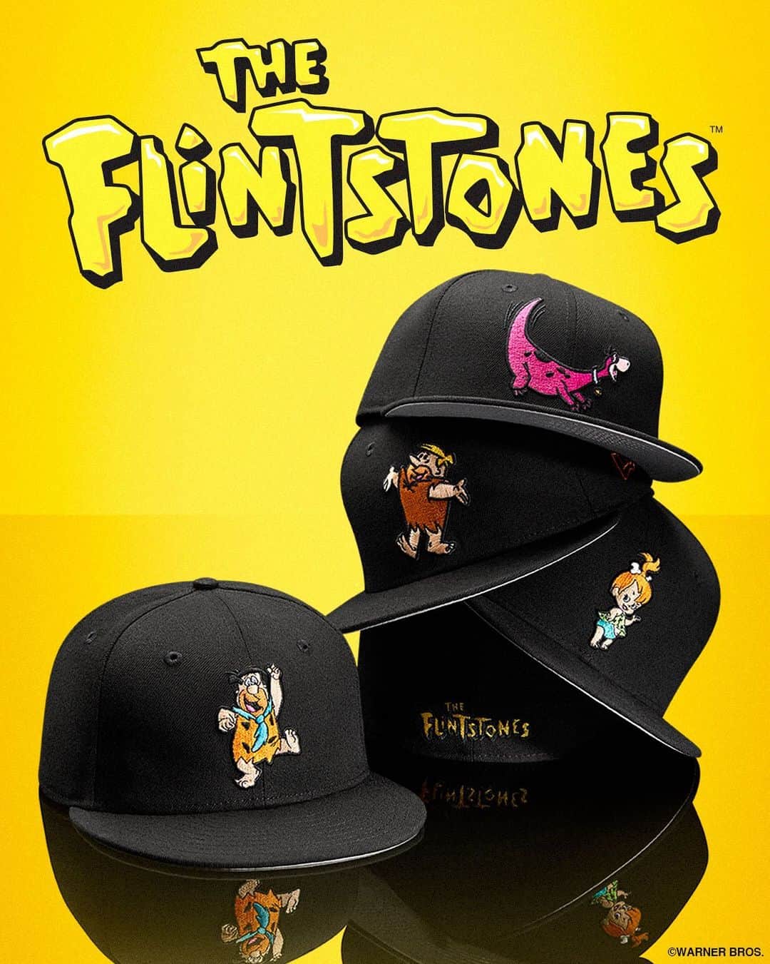 ニューエラ・キャップのインスタグラム：「Yabba-dabba-doo! The Flintstones #59FIFTY Fitted Collection is here. Available now at neweracap.com」