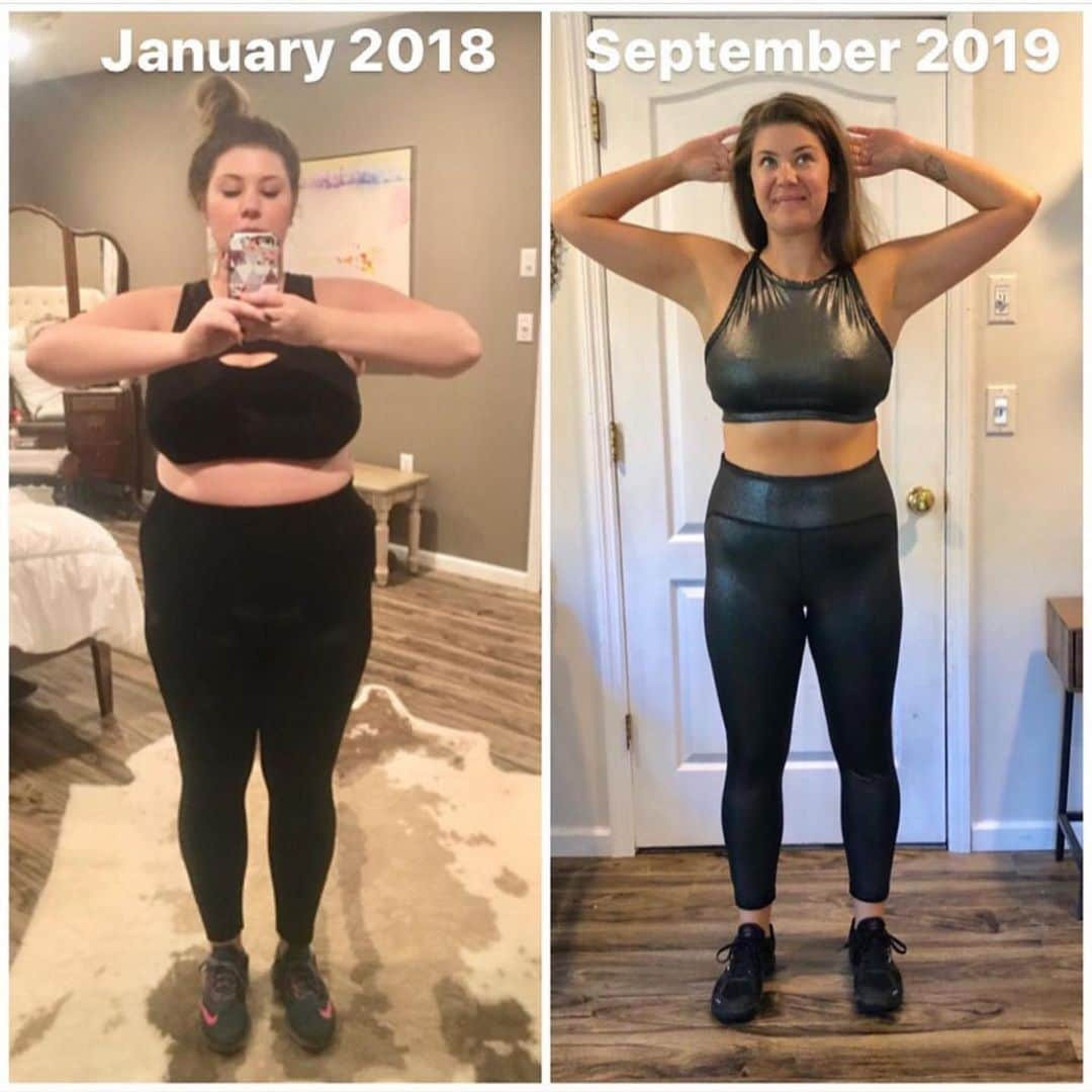 アンナ・ニコル・スミスさんのインスタグラム写真 - (アンナ・ニコル・スミスInstagram)「Anyone else’s jaw drop? 🙋‍♀️😯👏 this is @watchashgetabs’ FBG + @fitbodyapp progress! She’s down 60 lbs and has gained a whole lotta muscle! 💪 . Don’t forget to send in your progress photos for our 12 week challenge! I’m going to keep you girls accountable!! 😉 It’s not about losing weight, it’s about gaining STRENGTH, feeling strong and empowered!  I want you to see what can happen when you really commit yourself for at least 12 weeks, and give 👏 it 👏 your 👏 all. That means getting tough with yourself and saying no to those extra treats. I don’t want you to “try” to hit 80/20, you’re GONNA hit 80/20 😉 (if not 90/10!! But no more than that cause 100/0 ain’t no life worth living 😝) . I’m soooo pumped for these next 12 weeks and you girls are already KILLING it!! I wanna hear what you’re going to do different these next 12 weeks that’s going to contribute to your success. Comment below and let me know 😉💪 #fitbody2019 #fbggirls #fbgprogress . Join the 12 week challenge and get your first month of @fitbodyapp FREE! 😍 Use code: FBG2019 at checkout  www.annavictoria.com/fitbodyapp」9月4日 0時26分 - annavictoria