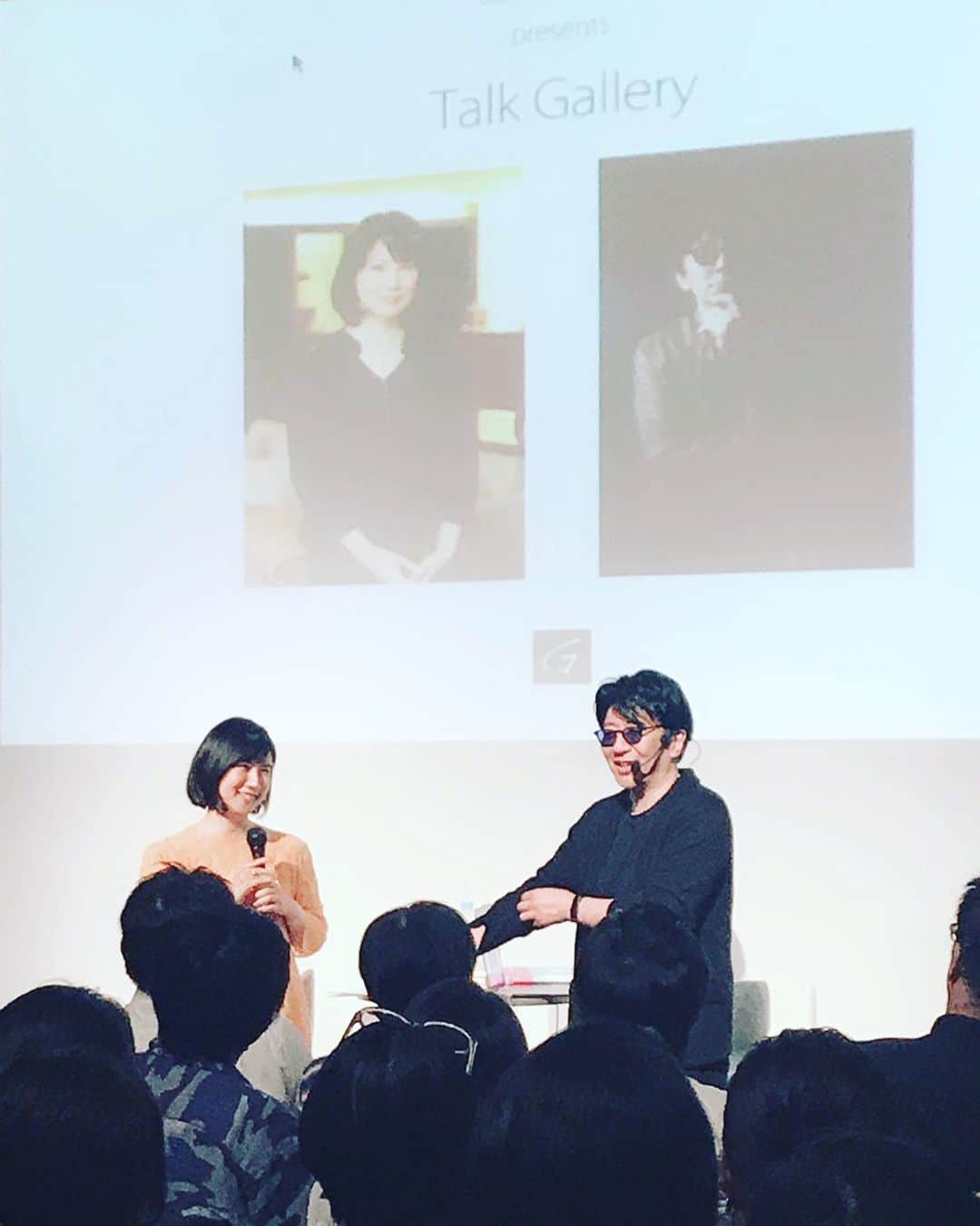 中江有里さんのインスタグラム写真 - (中江有里Instagram)「作詞家松井五郎さんとのトークイベントにて。この日、久しぶりに歌いました。緊張したけど、楽しかったです。」9月4日 0時50分 - yurinbow1226