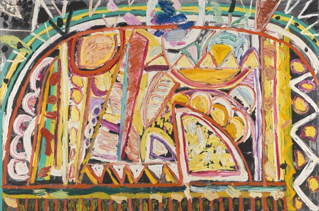 テート・ギャラリーさんのインスタグラム写真 - (テート・ギャラリーInstagram)「'I don’t see why you shouldn’t be filling yourself up, making yourself happy. Feasting on beauty. I want an art that’s going to make me feel heady.' - Gillian Ayres OBE (1930-2018)  Delight in Ayres' joyful paintings in a free display of the artist's work at Tate Britain, including this piece, 'Phaëthon'. The yellows, reds and oranges in the painting allude to the figure of Phaëthon, who according to Greek mythology was the son of the sun god Apollo. ☀️」9月4日 1時59分 - tate
