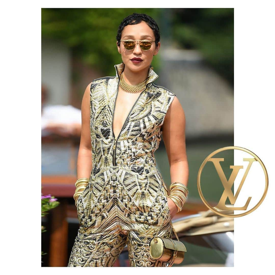 ルイ・ヴィトンさんのインスタグラム写真 - (ルイ・ヴィトンInstagram)「#RuthNegga wore a custom #LouisVuitton gown and accessories to the “Ad Astra” premiere at the Venice Film Festival. #BiennaleCinema2019 #Venezia76」9月4日 3時01分 - louisvuitton