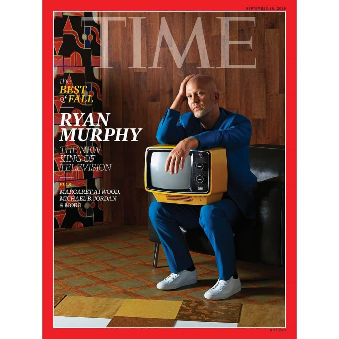 TIME Magazineさんのインスタグラム写真 - (TIME MagazineInstagram)「For someone with at least 15 projects in the works, Ryan Murphy is unusually hands-on: writing, directing and producing. He still has two shows on Fox and three on the cable network FX. That would be a busy slate for anyone—but this is the peak-content era, where each day seems to bring news of another creator defecting from established studios and networks to streaming services, writes @samlansky. @mrrpmurphy is, by the numbers, the biggest: last year he departed Fox, his longtime home, for an unprecedented deal with Netflix, valued at $300 million—the most lucrative TV pact in history. For the streamer, he’s been developing a new roster of projects, at a scale, scope and variety that’s unmatched even in the Wild West of the content boom. First up: Murphy is prepping the Sept. 27 release of @the_politician, his first show for Netflix, about a sharp, crackling series about an ambitious young man, played by @bensplatt, running for high school office. You want shocking violence, Machiavellian teens, withering one-liners, @gwynethpaltrow having an affair with a horse trainer played by @martinanavratilova, musical numbers, Munchausen syndrome by proxy, and Jessica Lange in gold lamé? That might sound like a lot. But it’s also calibrated for a mass audience—because Murphy’s sensibility has become the sensibility of the mainstream. “His work is a reflection of his own interests and sensibilities, but it’s broader than that,” says Cindy Holland, who runs original programming at Netflix. “He’s absorbing influences in pop culture to create these unique collages that appeal to many different groups.” Read more at the link in the bio. Photograph by @mickalenethomas for TIME」9月4日 9時08分 - time