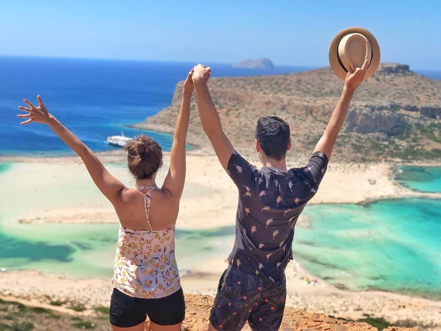 ブレンダン・ロビンソンさんのインスタグラム写真 - (ブレンダン・ロビンソンInstagram)「Welcome to our #greecation paradise!! . . . #greece #crete #vacation #fun #love #couplegoals #bestlife」9月4日 3時49分 - brendanrobinson