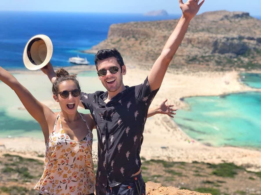 ブレンダン・ロビンソンさんのインスタグラム写真 - (ブレンダン・ロビンソンInstagram)「Welcome to our #greecation paradise!! . . . #greece #crete #vacation #fun #love #couplegoals #bestlife」9月4日 3時49分 - brendanrobinson