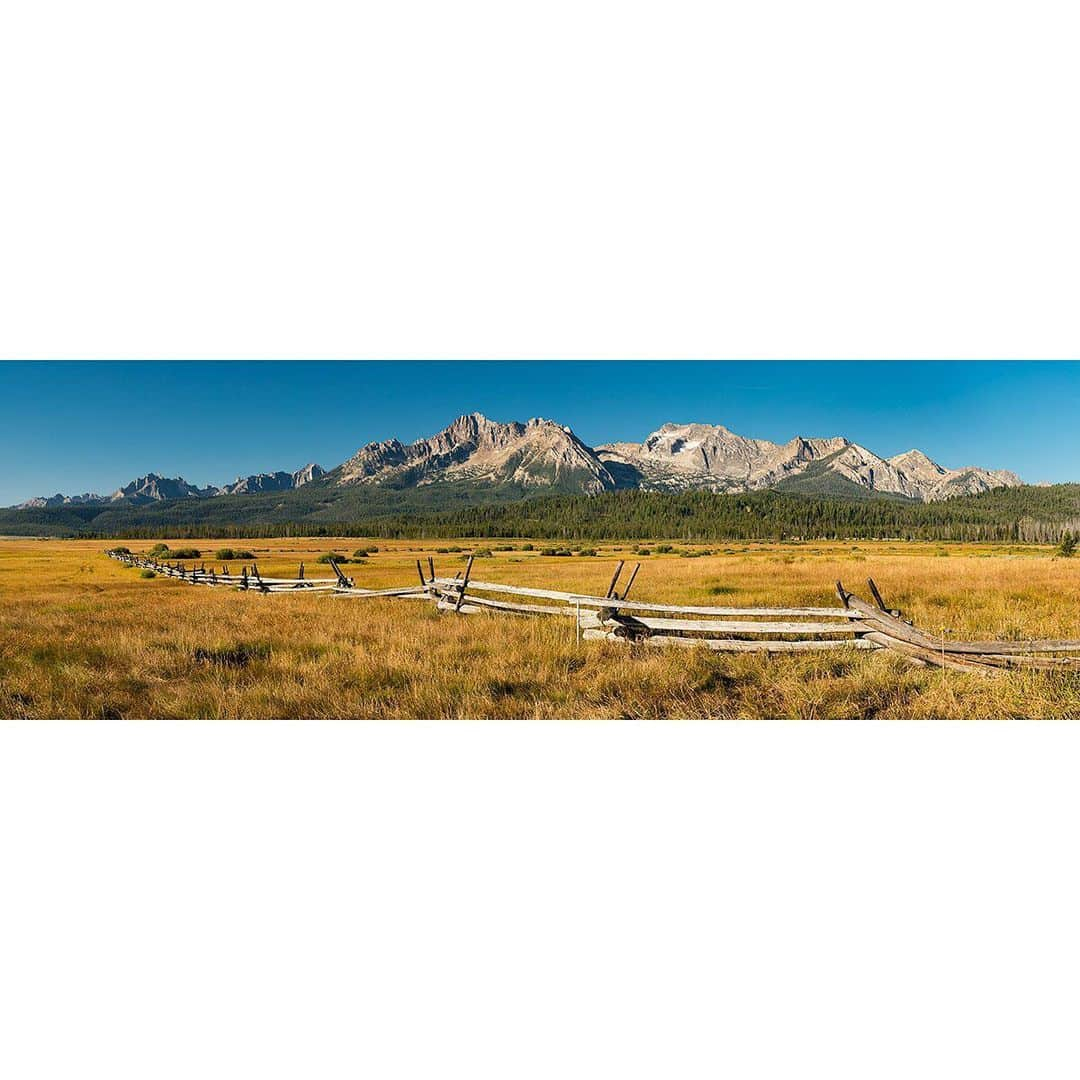 National Geographic Travelさんのインスタグラム写真 - (National Geographic TravelInstagram)「Photo @stephen_matera | (swipe for the full image) A classic western landscape view of the Sawtooth Mountains in morning light, Sawtooth Range, Idaho. The Sawtooth Mountains reach elevations of over 10,000', with Thompson Peak (not shown here) reaching an elevation of 10,751'. Much of the mountain range is within the Sawtooth Wilderness, part of the Sawtooth National Recreation Area and Sawtooth National Forest. Follow me @stephen_matera for more images like this from Idaho and around the world. #sawtoothmountains #idaho」9月4日 5時01分 - natgeotravel