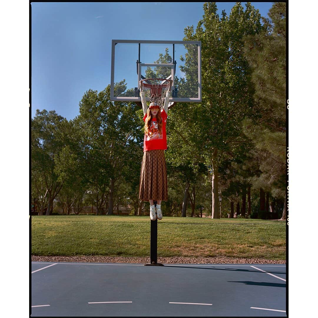 Faith Picozziさんのインスタグラム写真 - (Faith PicozziInstagram)「Gucci Basketball 5️⃣ 📸 @filip.milenkovic 🎨👗@faithpicozzicreative @filipandfaith Wearing @gucci @alessandro_michele 💥 #film #mediumformat #gucci #alessandromichele #ignasimonreal #fashion #style」9月4日 5時17分 - faithpicozzi