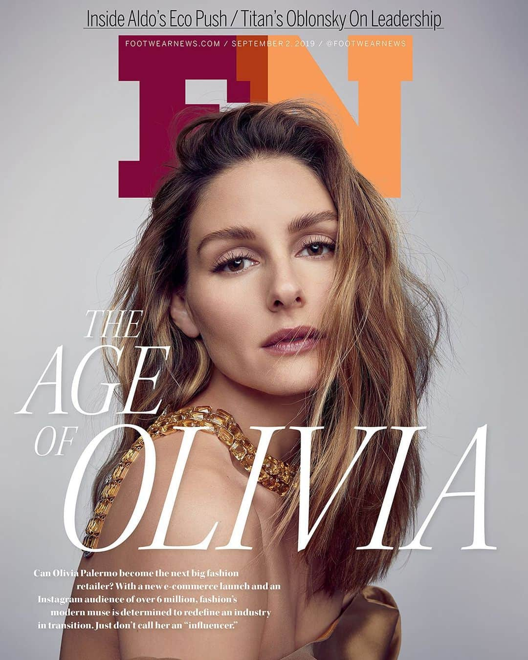 オリヴィア・パレルモさんのインスタグラム写真 - (オリヴィア・パレルモInstagram)「Excited to share my cover feature in @footwearnews about the new OliviaPalermo.com!」9月4日 6時01分 - oliviapalermo