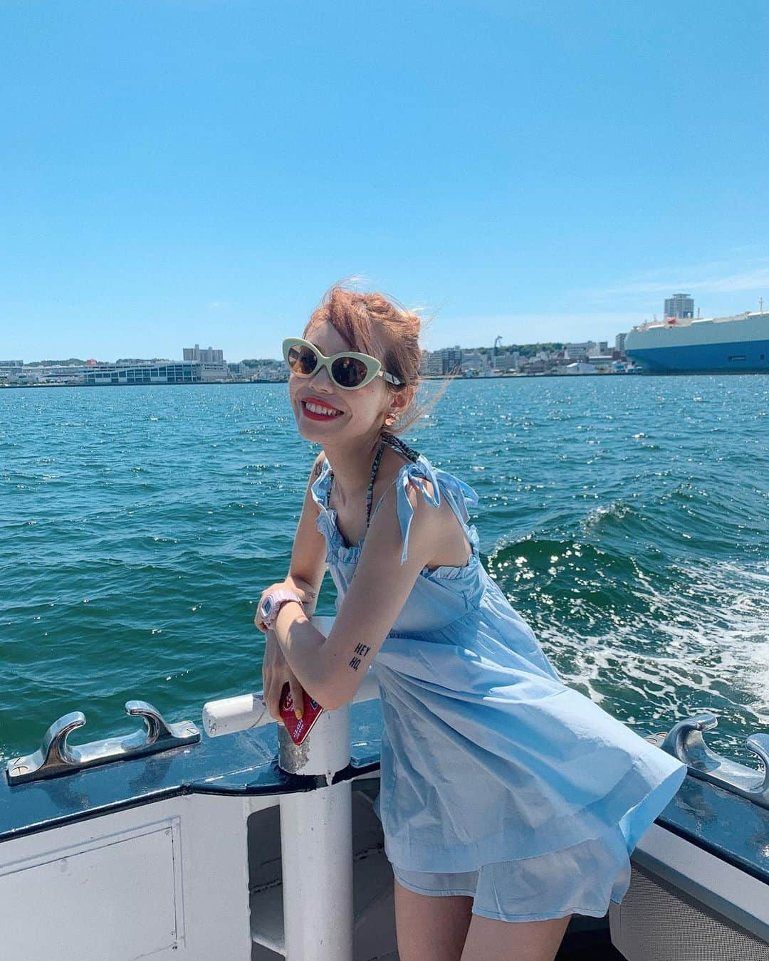 瀬戸あゆみさんのインスタグラム写真 - (瀬戸あゆみInstagram)「Summer girl🌊👗🚢☀️」8月11日 15時42分 - setoayumi