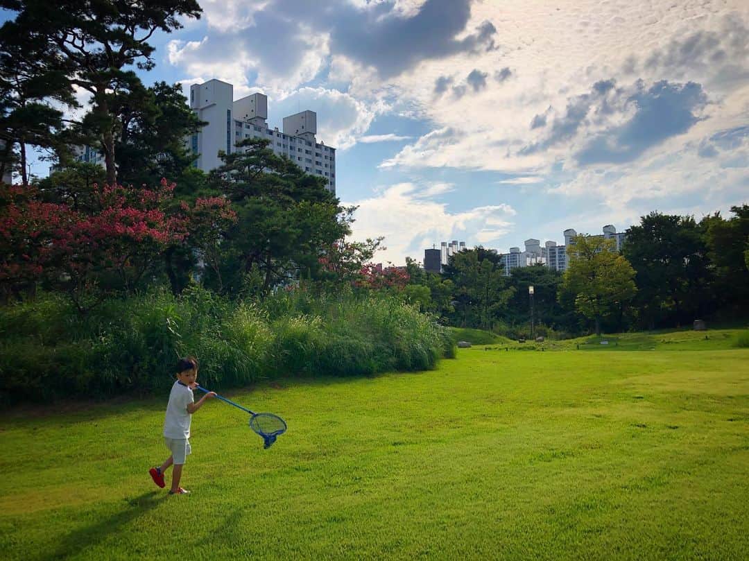 シム・ジホさんのインスタグラム写真 - (シム・ジホInstagram)「. 너무 더웠지만.. 너무 눈부셨던.. 아름다운 추억으로 간직 될 소중했던 시간들..🌞☀️」8月11日 15時58分 - pickybonbon