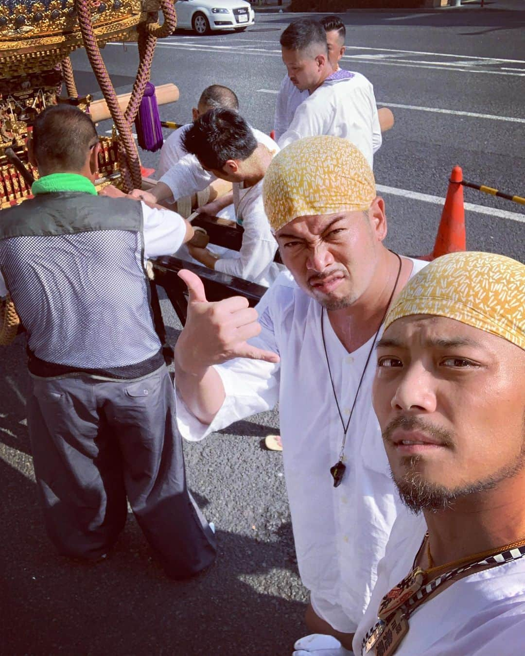 光永亮太さんのインスタグラム写真 - (光永亮太Instagram)「いよいよ本番！ 朝からマジあちー。  #富岡八幡宮 #子供連合 #昼は大人も出します #お神輿 #睦会 #門前仲町」8月11日 8時01分 - mitsunagaryota