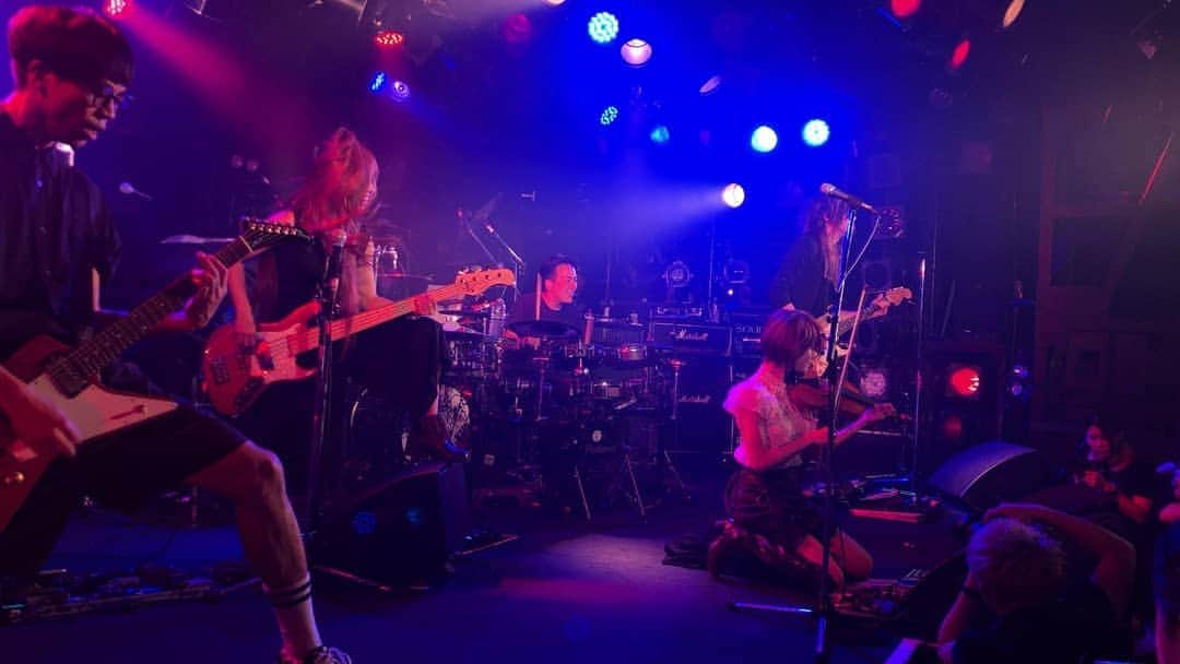 AYASAさんのインスタグラム写真 - (AYASAInstagram)「『HEAVY METAL鑑賞会』終演👑 (2019.08.10) . ロックでメタルなかっこよすぎる先輩方のライブに興奮しつつ✨自分も久しぶりの日本でのライブを全力で楽しませていただきました❤️🎻 . 初めましての方も多いのではないかと思いまして、色々な強め曲をセレクトした攻めのセトリでお送りしましたよー⚡⚡⚡ . 暑い熱いイベントに出陣させていただけて感謝です🔥 ご来場下さった皆様ありがとうございました🙇✨✨ ・ ・ #heavymetal鑑賞会 #渋谷clubquattro」8月11日 8時51分 - ayasa_doya