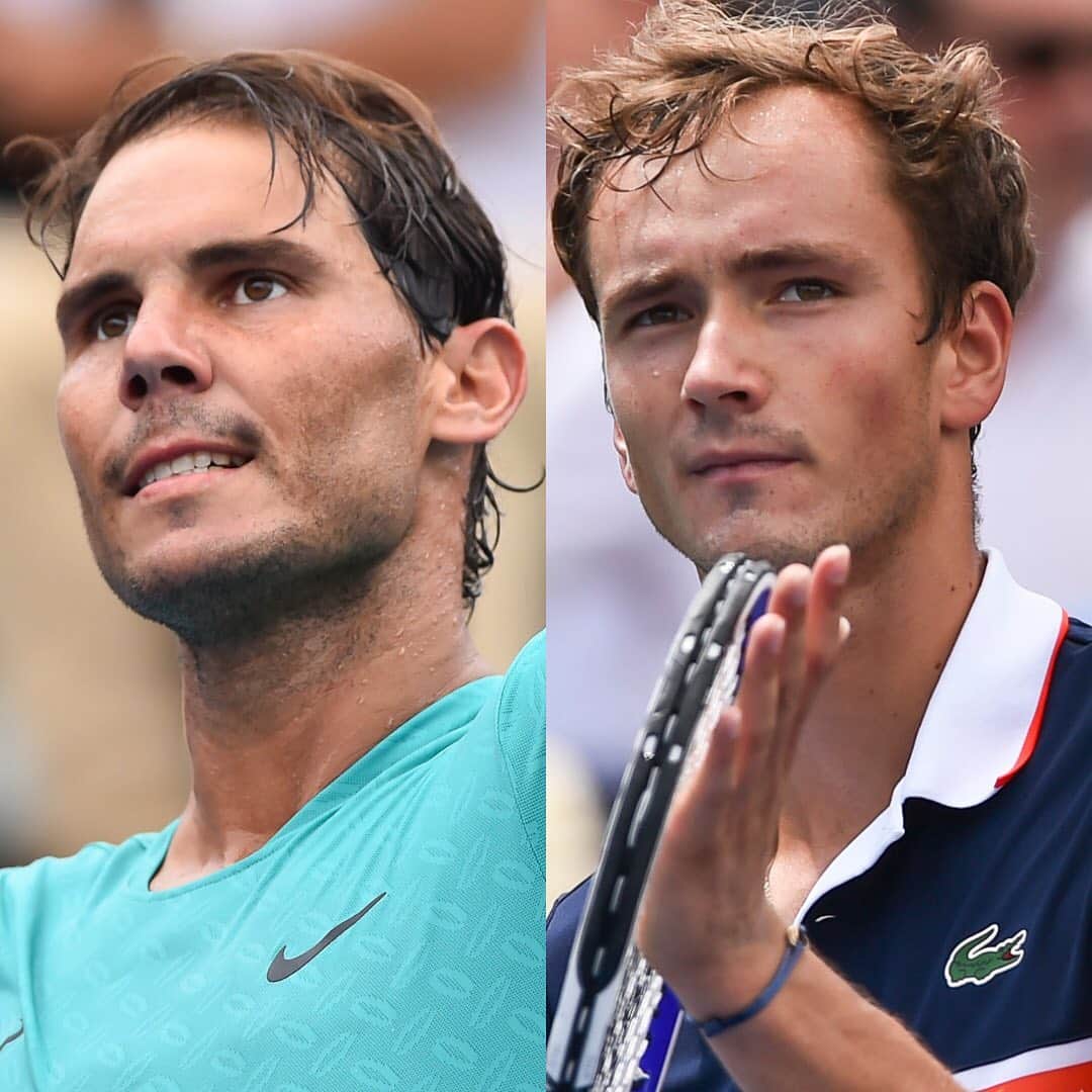 ATP World Tourさんのインスタグラム写真 - (ATP World TourInstagram)「Who will be crowned the 2019 @couperogers champion... @rafaelnadal or @medwed33? 🏆  #tennis #atptour #couperogers」8月11日 9時57分 - atptour