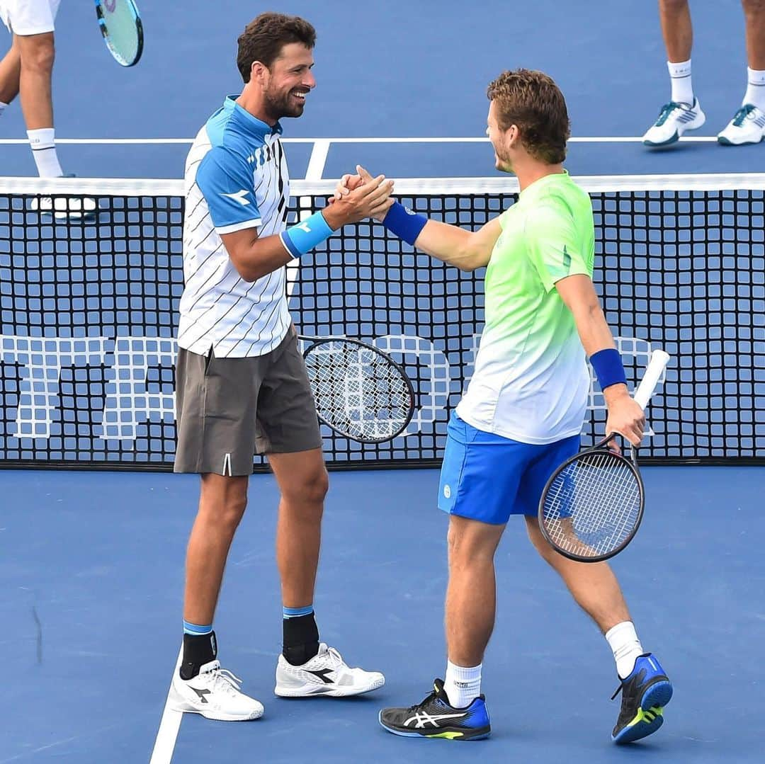 ATP World Tourさんのインスタグラム写真 - (ATP World TourInstagram)「The @couperogers doubles final is set 👊 Who’s taking the trophy? 🏆」8月11日 10時58分 - atptour