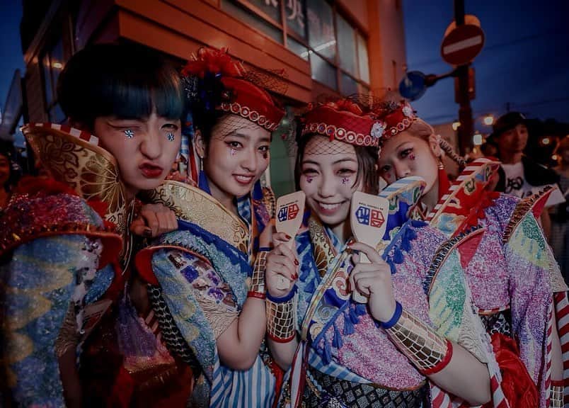 YU-KAさんのインスタグラム写真 - (YU-KAInstagram)「#高知 #よさこい祭り  #DDよさこいチーム 2日目も頑張ります🔥 #tempurakidz」8月11日 11時17分 - yuka19981114