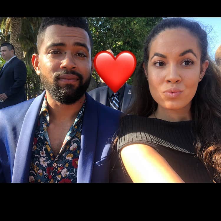 イシス・テイラーのインスタグラム：「we clean up nice. #myboo #weddingseason」