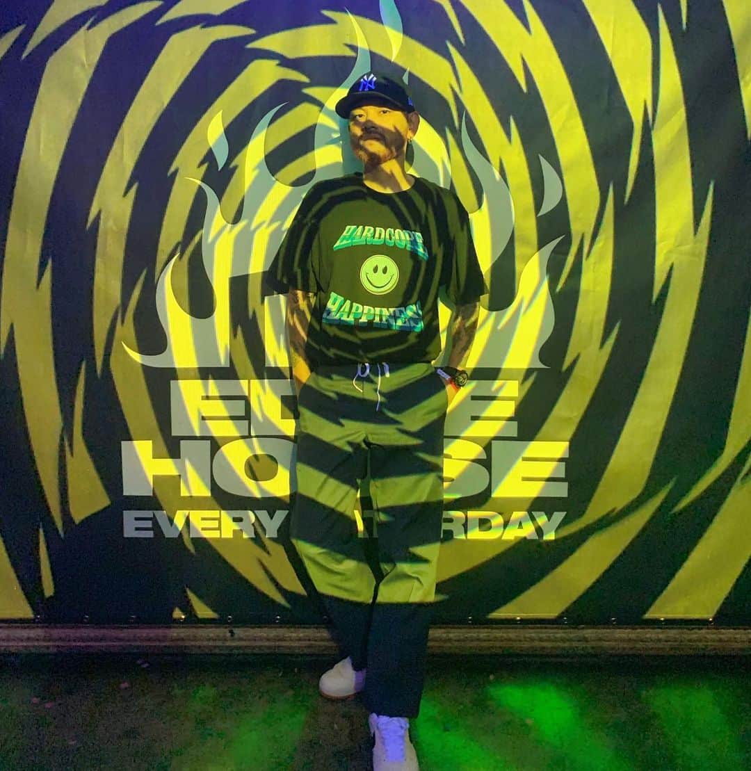 DJ DARUMAのインスタグラム：「🔥🏠 #EDGEHOUSE @EDGEHOUSE_TOKYO」