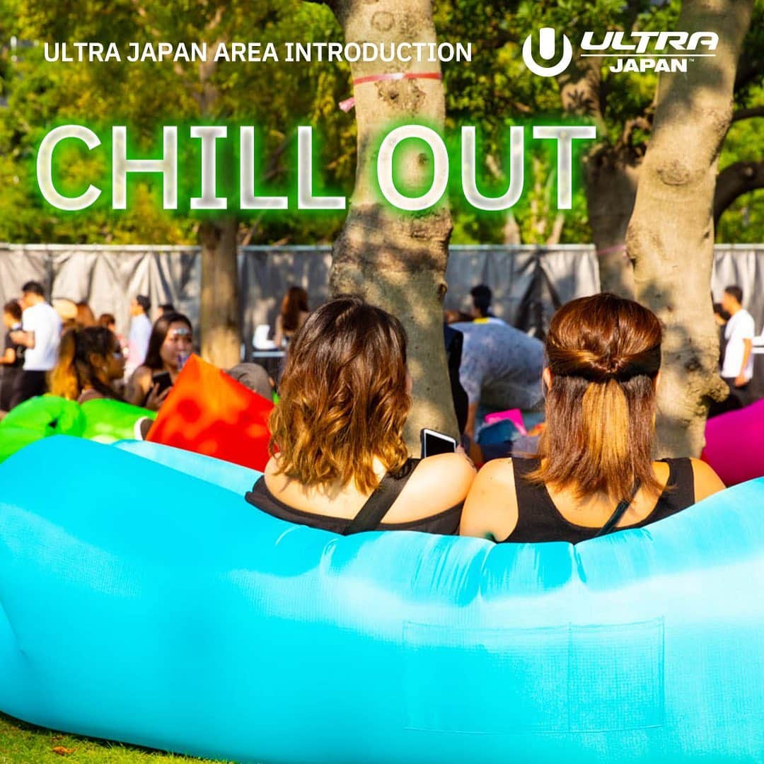 Ultra Japanさんのインスタグラム写真 - (Ultra JapanInstagram)「毎年好評のチルアウトスペースが今年も登場🌿 思いっきり盛りがった後は仲間とゆっくりする時間も楽しんで🌈 ・ ⚡️ #UltraJapan アドバンスチケット絶賛発売中!! >> UltraJapan.com/tickets  Take a rest when you feel you need to cool down after dancing hard with great music!🌈🌈 ・ ⚡️Tickets are on sale now at UltraJapan.com/tickets」8月11日 12時00分 - ultrajapan