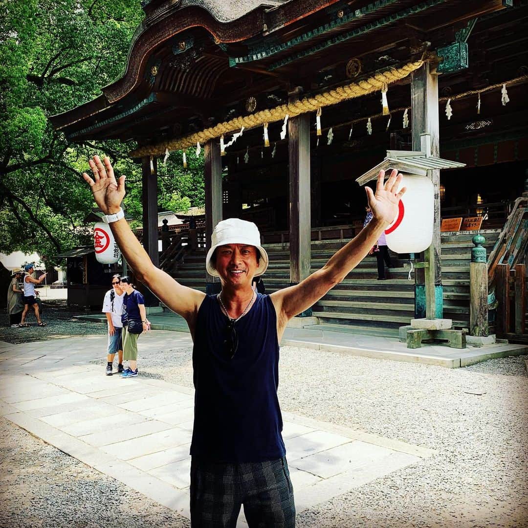椎名桔平さんのインスタグラム写真 - (椎名桔平Instagram)「#金毘羅さん 785段登ってきました！ご利益あるかな〜^_^」8月11日 12時23分 - kippeishiina