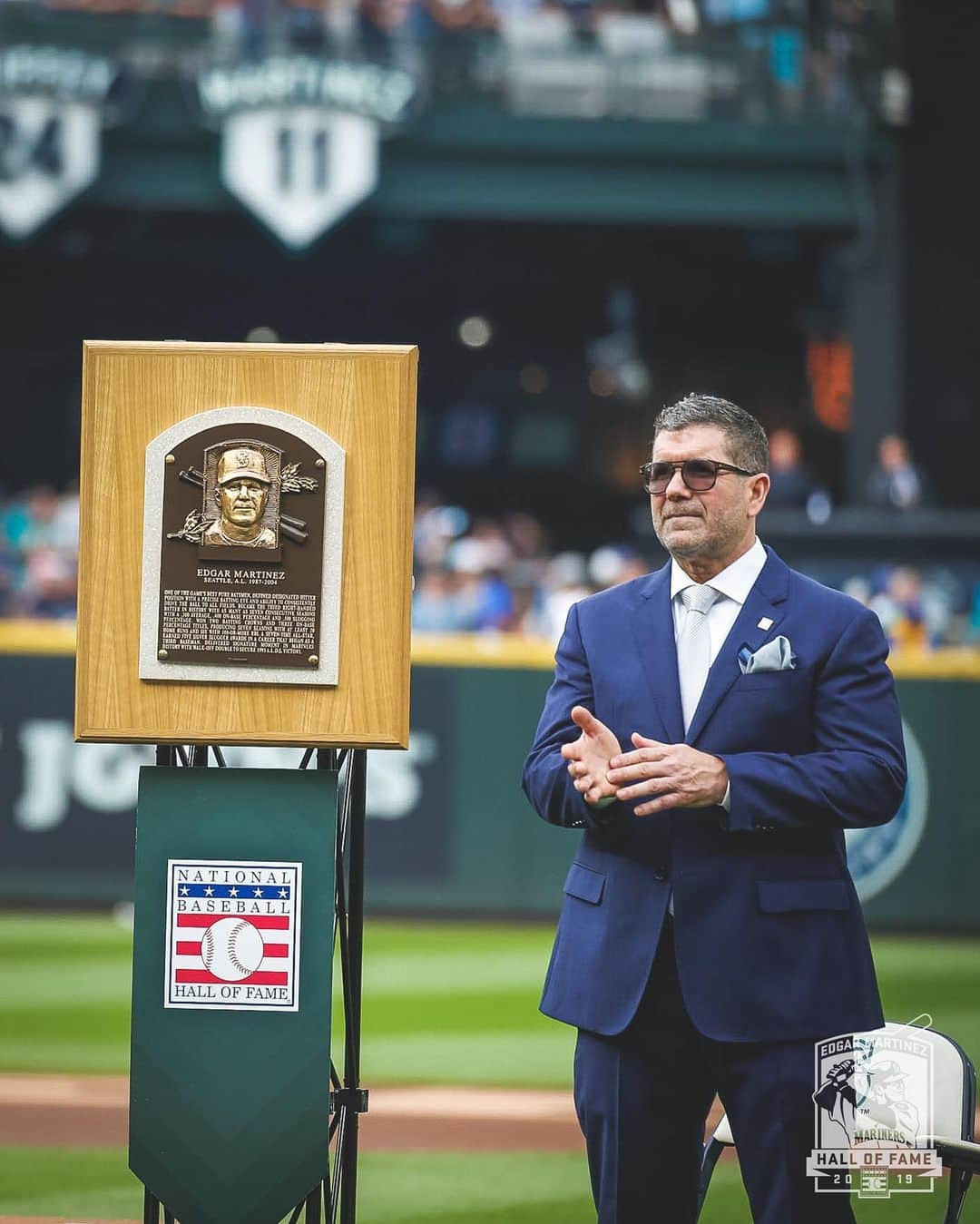 シアトル・マリナーズさんのインスタグラム写真 - (シアトル・マリナーズInstagram)「Celebrating Gar. #EdgarHOF」8月11日 13時47分 - mariners