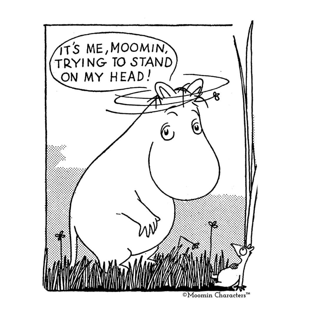 ムーミンさんのインスタグラム写真 - (ムーミンInstagram)「#MoominComics 😂❤️ Do you have a favourite?😬 #MyMoomin #moominofficial #ToveJansson #moomin #comics」8月11日 14時43分 - moominofficial