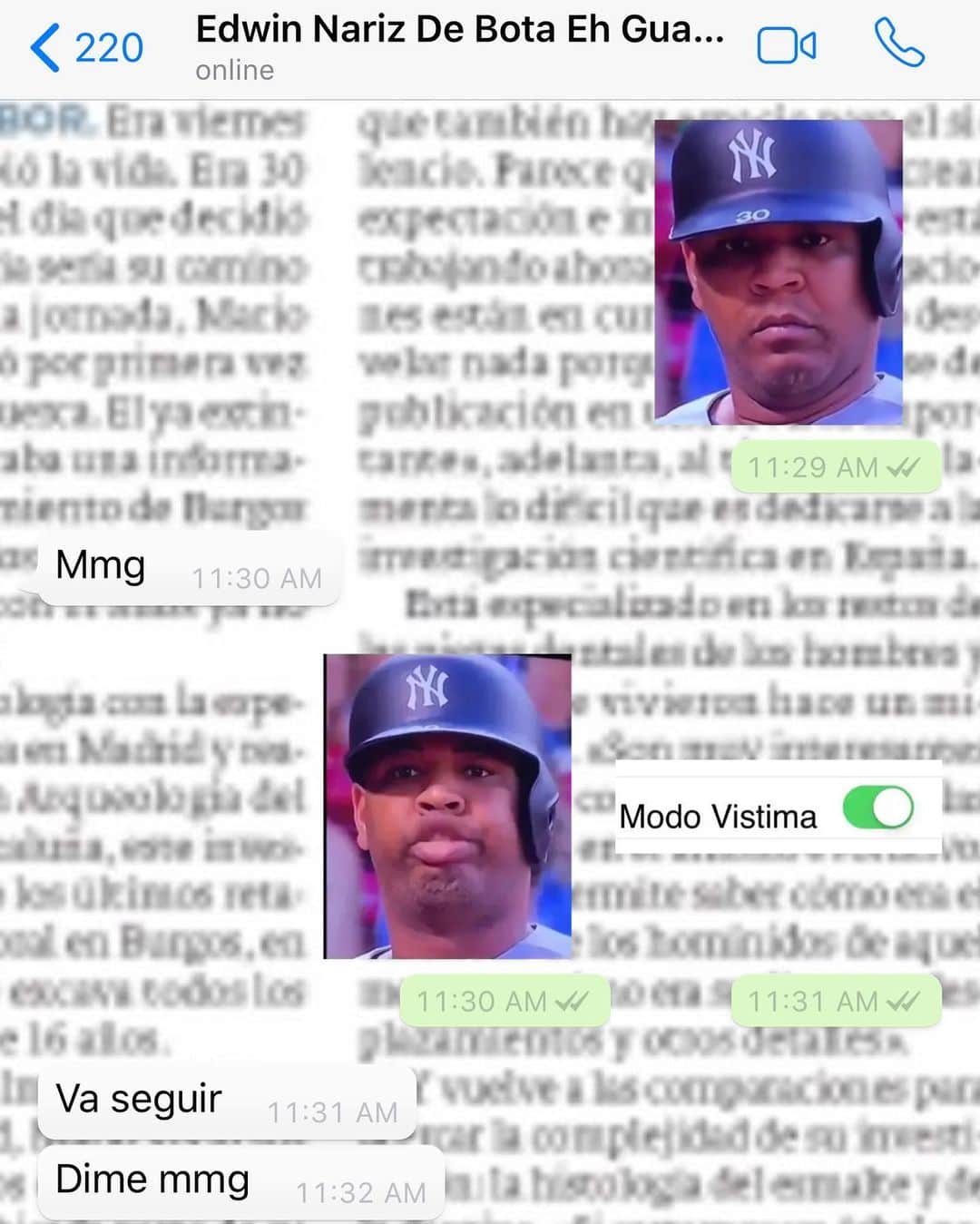 のインスタグラム：「Borro los buenos días y después dicen que yo jodo ☹️☹️☹️ @encadwin manéjate」