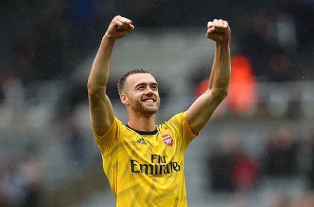 カラム・チャンバースのインスタグラム：「1-0 to the Arsenal.... 🎶  Get in there!! Great start to the season, let’s build on this 💪🏼」
