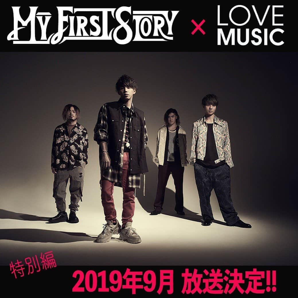 MY FIRST STORYさんのインスタグラム写真 - (MY FIRST STORYInstagram)「【重大告知】  フジテレビ系列「Love music」特別編として9月にMY FIRST STORY特集の放送が決定！続報に乞うご期待！  https://www.fujitv.co.jp/lovemusic/  #マイファス  #Lovemusic」8月12日 1時30分 - myfirststoryofficial