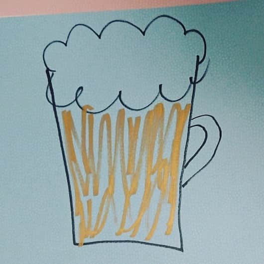 西田望見さんのインスタグラム写真 - (西田望見Instagram)「本日は、#のぞみる食堂 トークショーでした。暑いなかお越しいただきました皆さま、ありがとうございました✨ . イラストは、イベント中に #のぞみる画伯 が描き下ろしたもの……。いったい何が描かれているのか、ぜひ予想してみてください♡ . これにてデビューミニアルバム「女の子はDejlig」の関連イベントはひと段落となりますが、まだまだ皆さまと一緒にDejligな時間を過ごしていきたいので、引き続き応援のほど、よろしくお願いいたします！ . #西田望見 debut mini album 「女の子はDejlig」 NOW ON SALE🌹 試聴や詳細は、プロフィール→ @nozomiru_info のリンクからWEBサイトでチェックしてみてくださいね🔎 . #のぞみる #のぞみるソロみる」8月11日 17時06分 - nozomiru_info